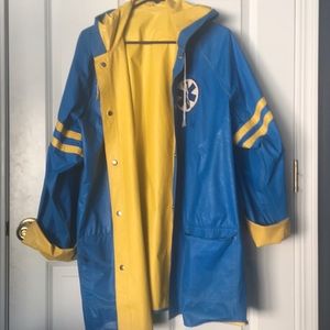 Playful Vintage Paramedic Raincoat